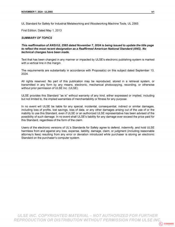 UL 2565 PDF UL 2565 PDF